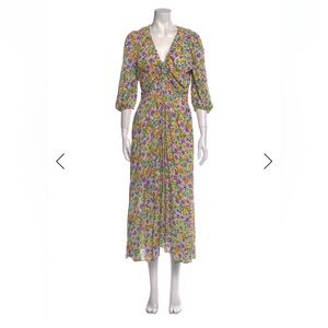 NICHOLAS Multicolor Floral Long Sleeve Dress